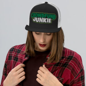 Alternative view of Crowdfund Junkie Trucker Cap